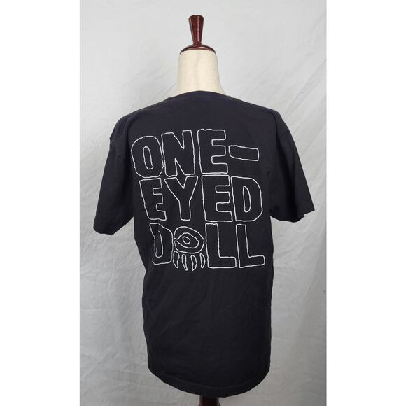 One-Eyed Doll Black Graphic Tee - Picture 3 of 4